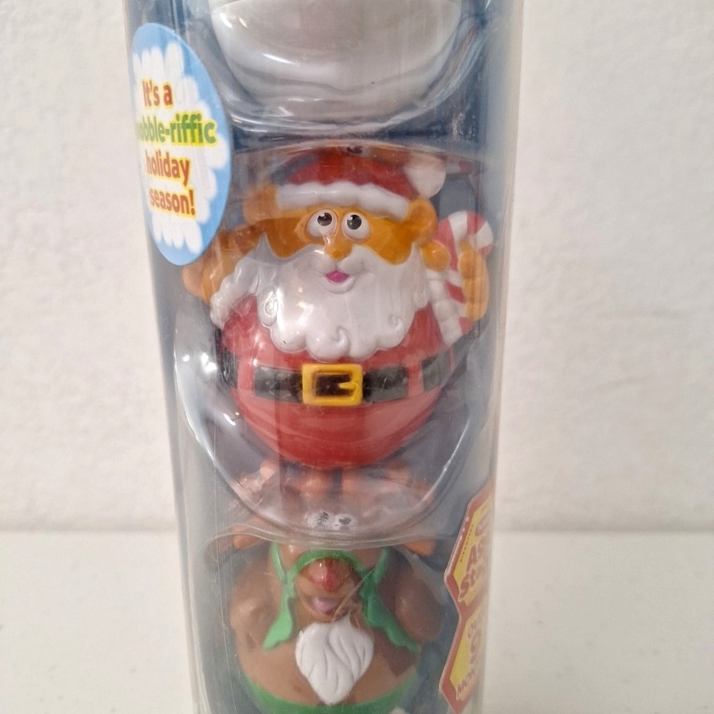 NEW PLAYSKOOL WEEBLES HOLIDAY PACK 3 FIGURES SANTA, REINDEER & SNOWMAN Lot